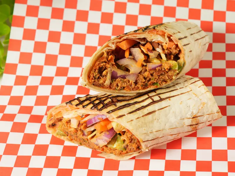 Chicken Keema Wrap
